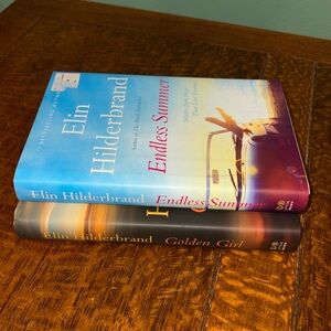2 Elin Hilderbrand hardback books.